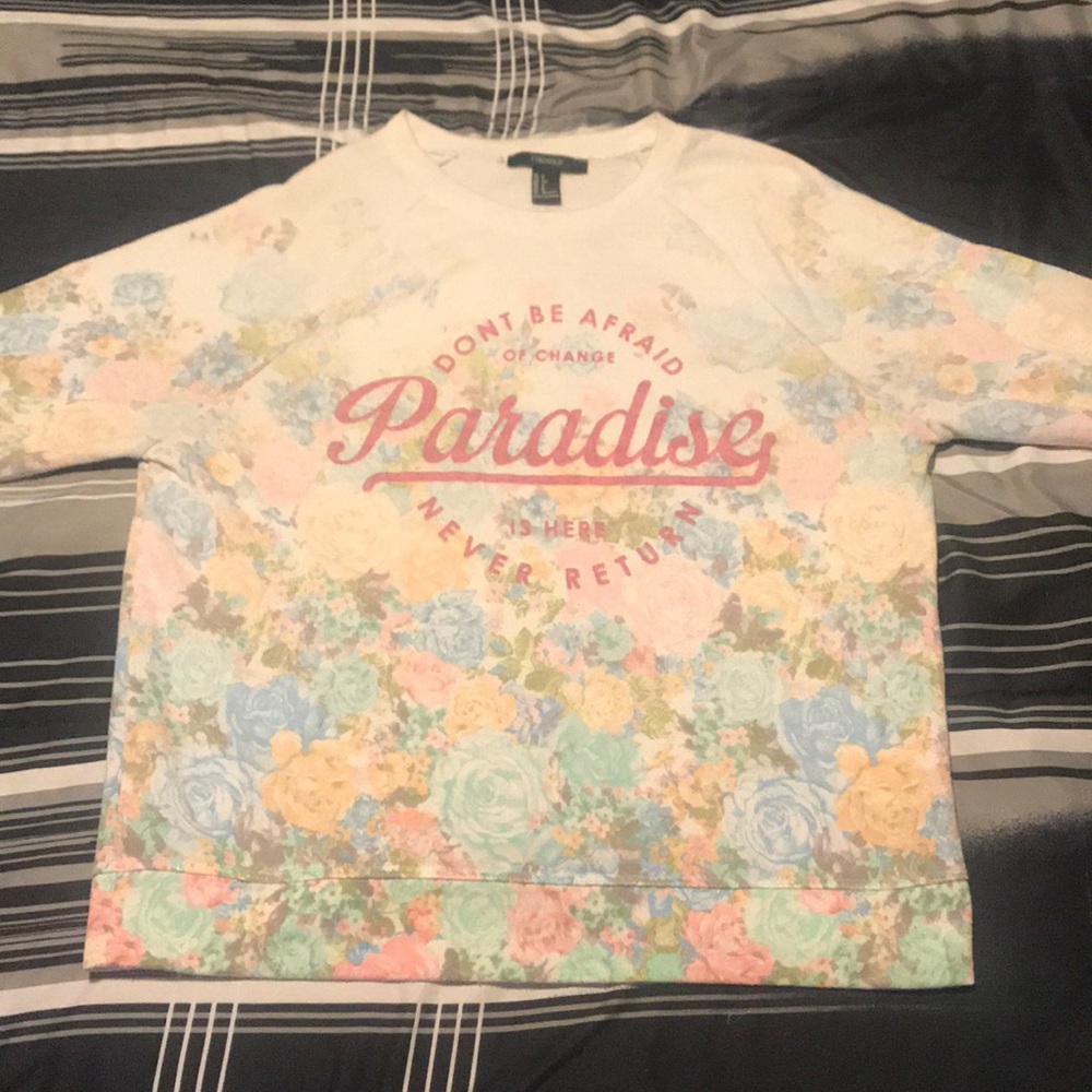 Floral Sweatshirt